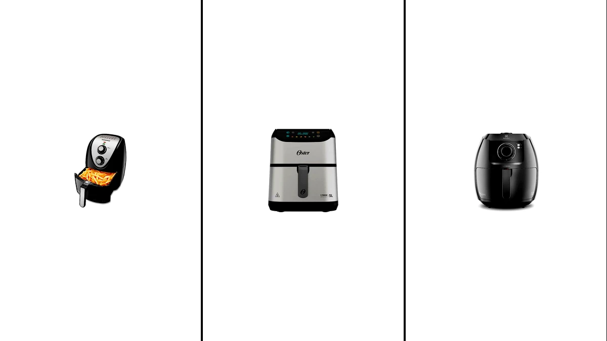 Melhor air fryer 5 litros: as 6 melhores em 2026