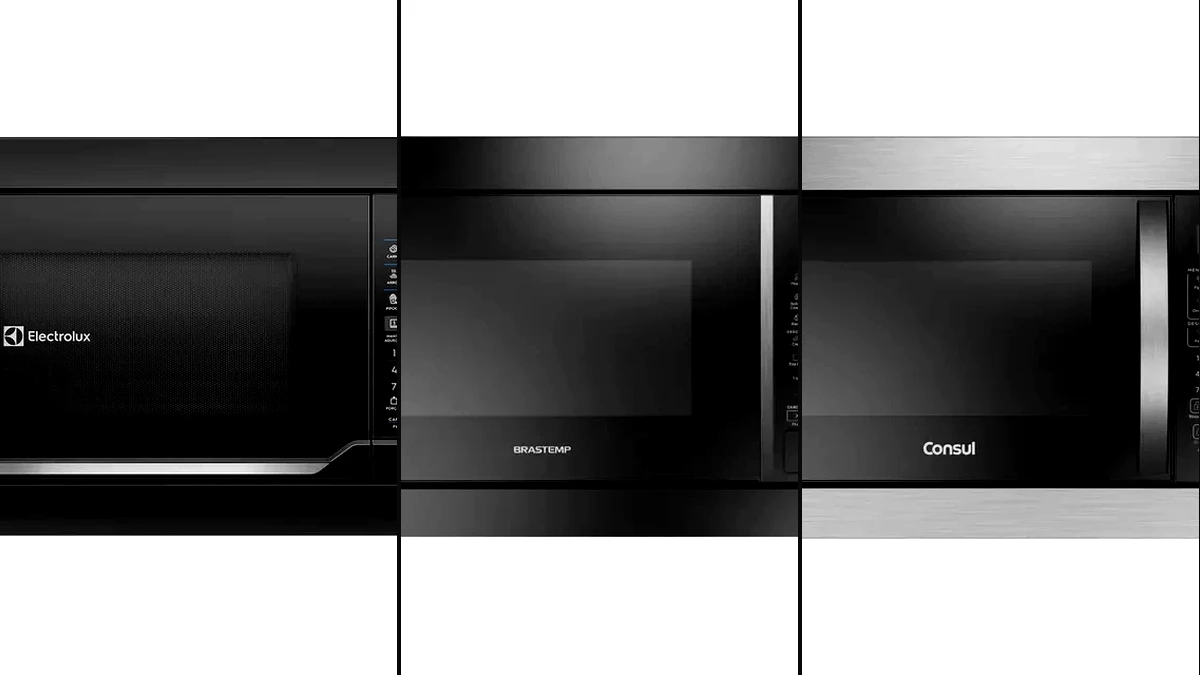 Melhor micro-ondas de embutir: os 7 melhores em 2026