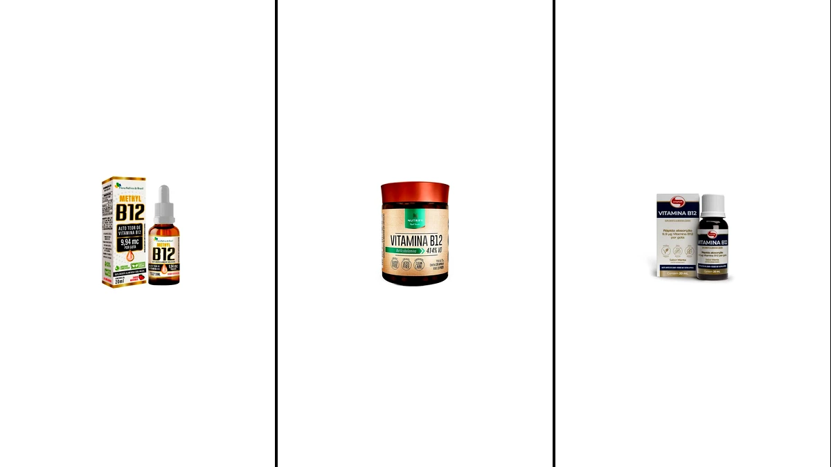 Melhor vitamina B12: as 7 melhores em 2026