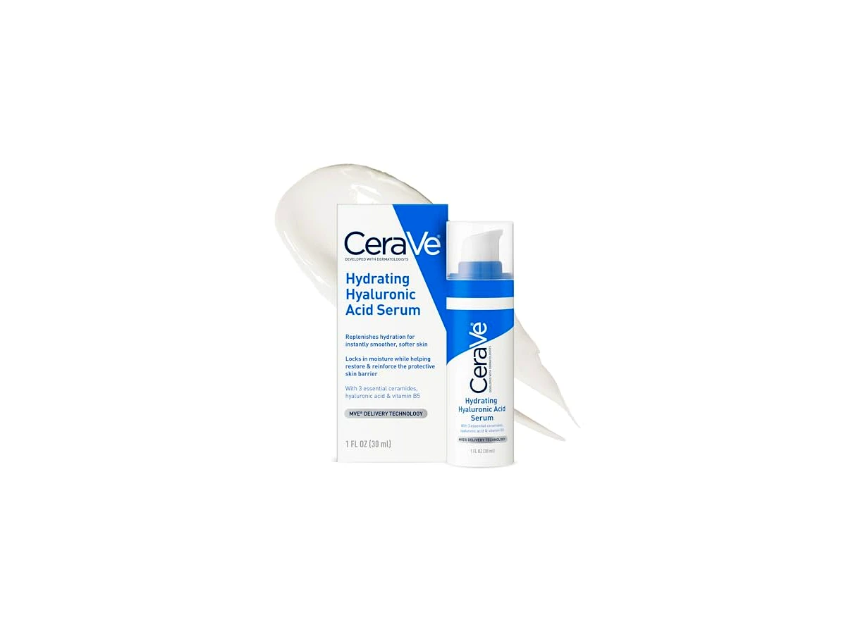 Revisão Sérum Hidratante Facial CeraVe com Ácido Hialurônico, Vitamina B5 e 3 Ceramidas Essenciais: o resgate definitivo para peles secas e reativas