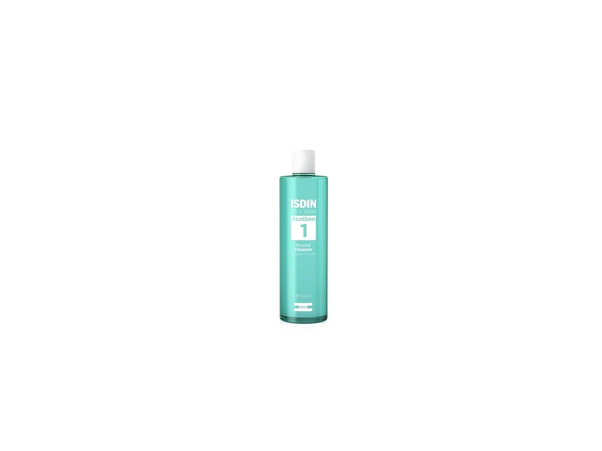 Revisão ISDIN Acniben Micellar Cleanser Água Micelar para Pele Oleosa e Acneica: limpeza purificante com proteção ao microbioma facial