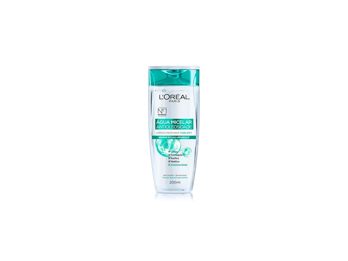 Revisão L'Oréal Paris Solução Água Micelar Facial Antioleosidade Efeito Matte: a limpeza diária básica que cabe no bolso