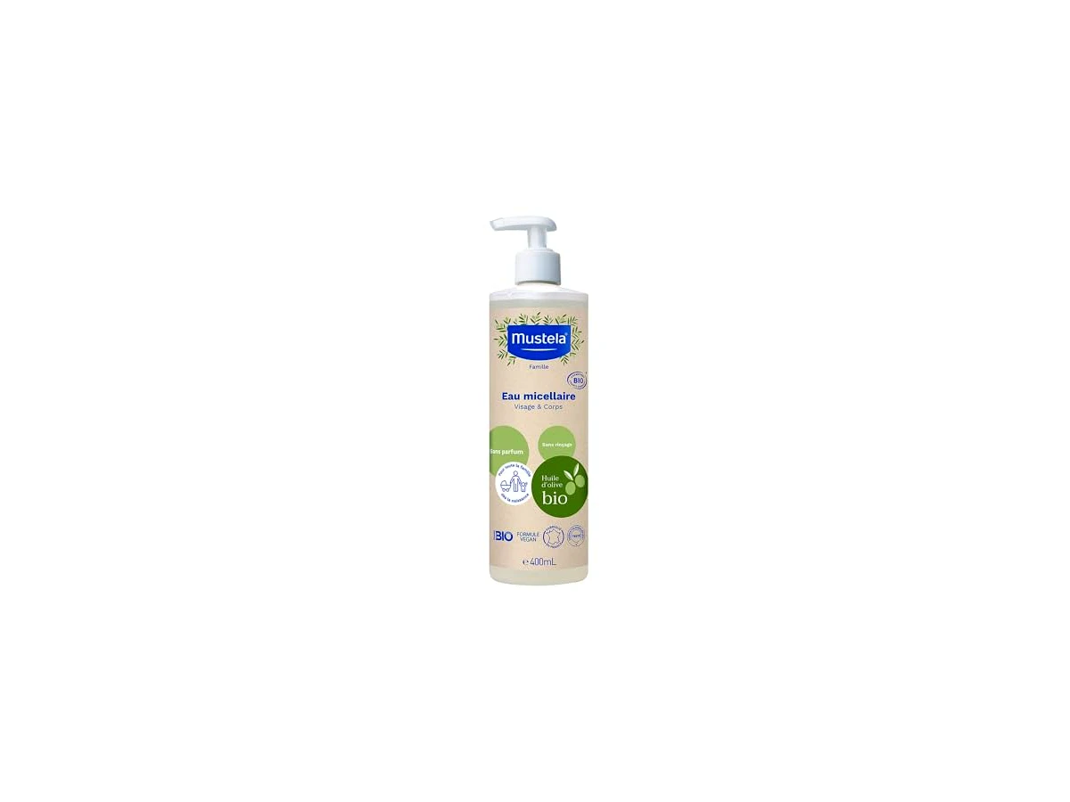 Revisão Mustela Água Micelar Bio 400Ml: pureza orgânica e segurança familiar com alto custo