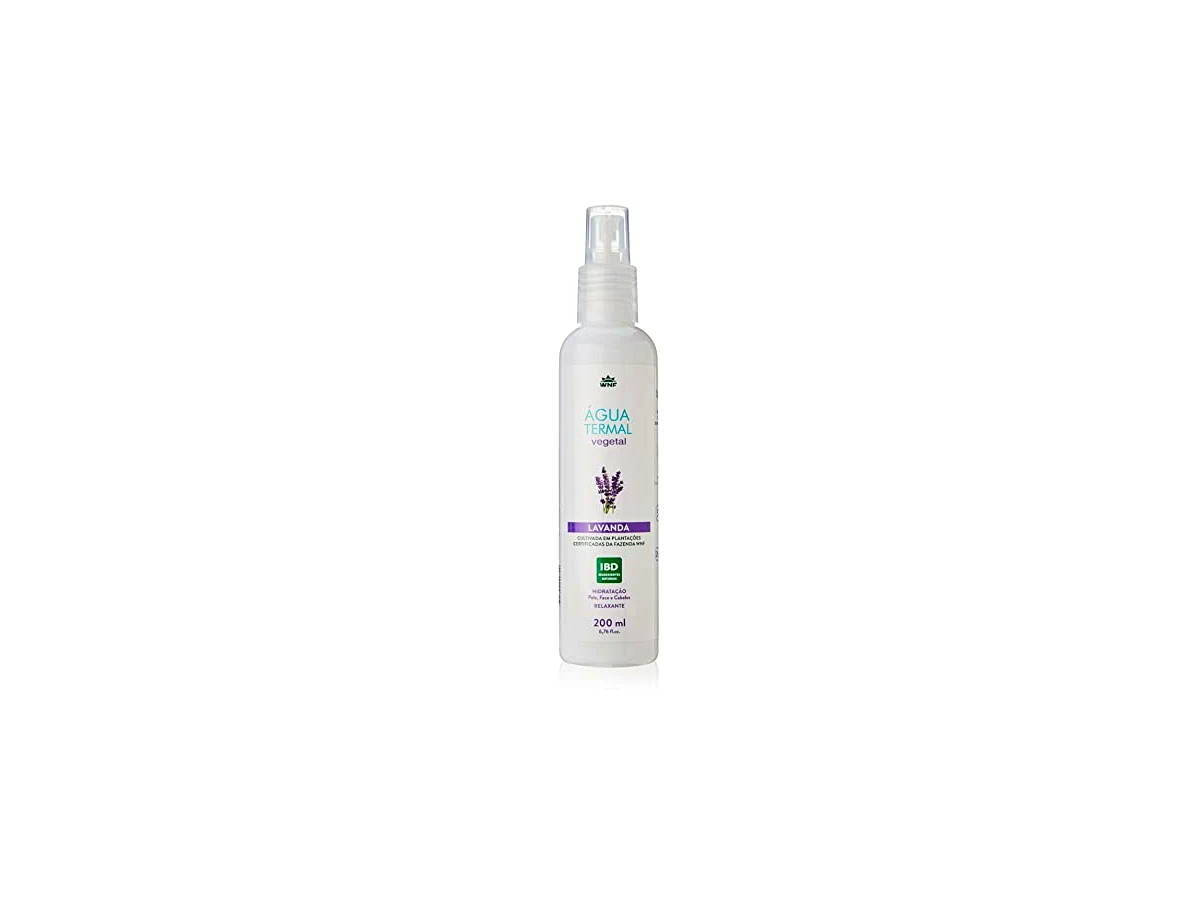 Revisão Água Termal WNF Vegetal Lavanda Spray 200ml: a escolha certa para quem busca skincare orgânico com aromaterapia