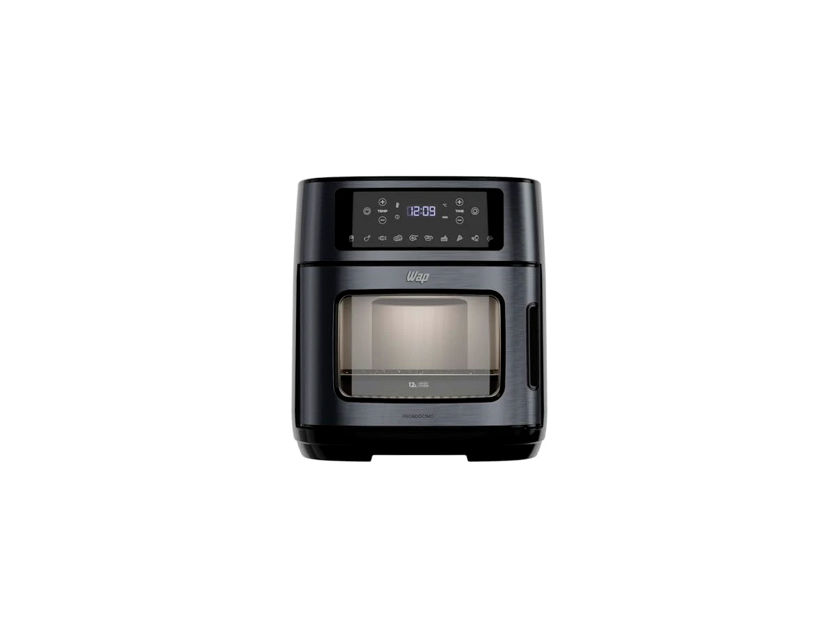 Revisão Fritadeira Air Fryer Oven WAP Digital 12L: invista na durabilidade do revestimento e facilidade de limpeza