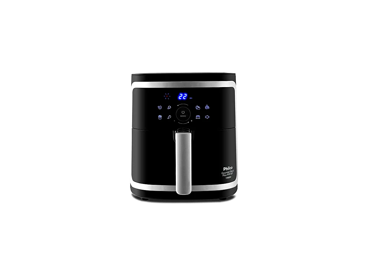 Revisão Philco Gourmet Black Plus 5L PFR16P: precisão digital para quem detesta adivinhar temperaturas