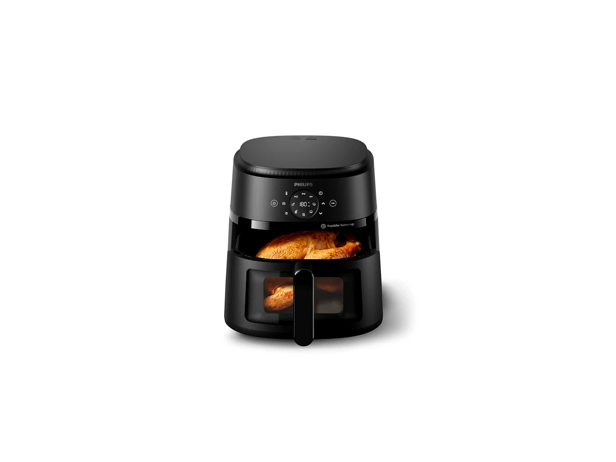 Revisão Philips Walita Fritadeira Airfryer Série 2000 6,2L 1700W (NA230/00): A campeã da praticidade visual e limpeza diária