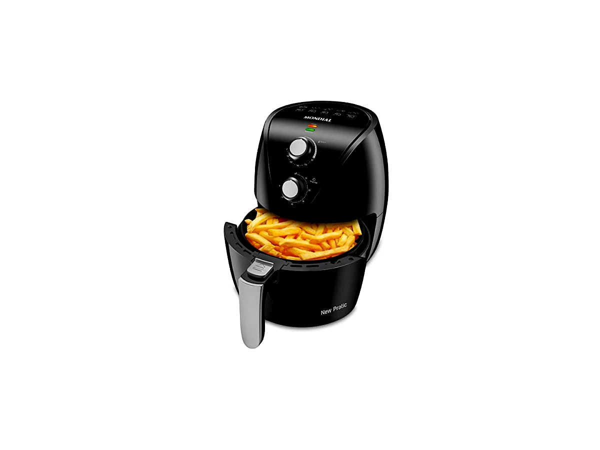 Revisão Fritadeira Elétrica sem Óleo Air Fryer Mondial Pratic 3,5L AF-31: a campeã do espaço reduzido para quem mora sozinho