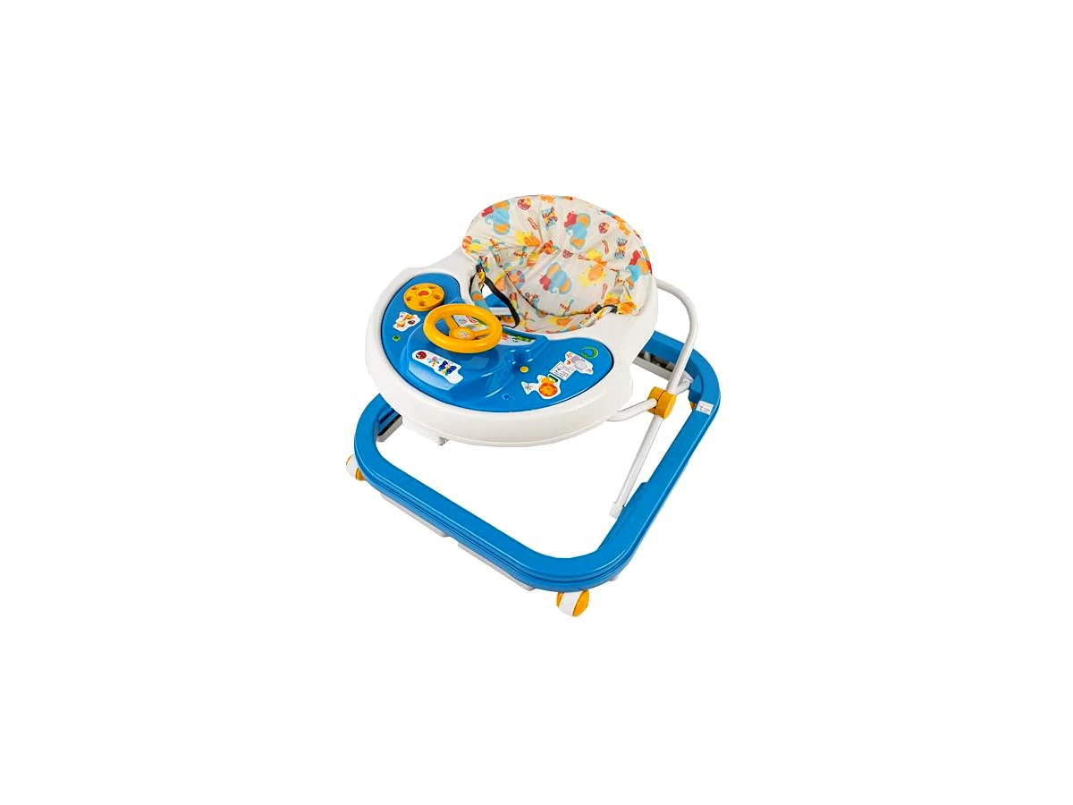 Revisão Andador Infantil Sonoro Softway Styll Baby: praticidade diária e segurança estática no formato clássico