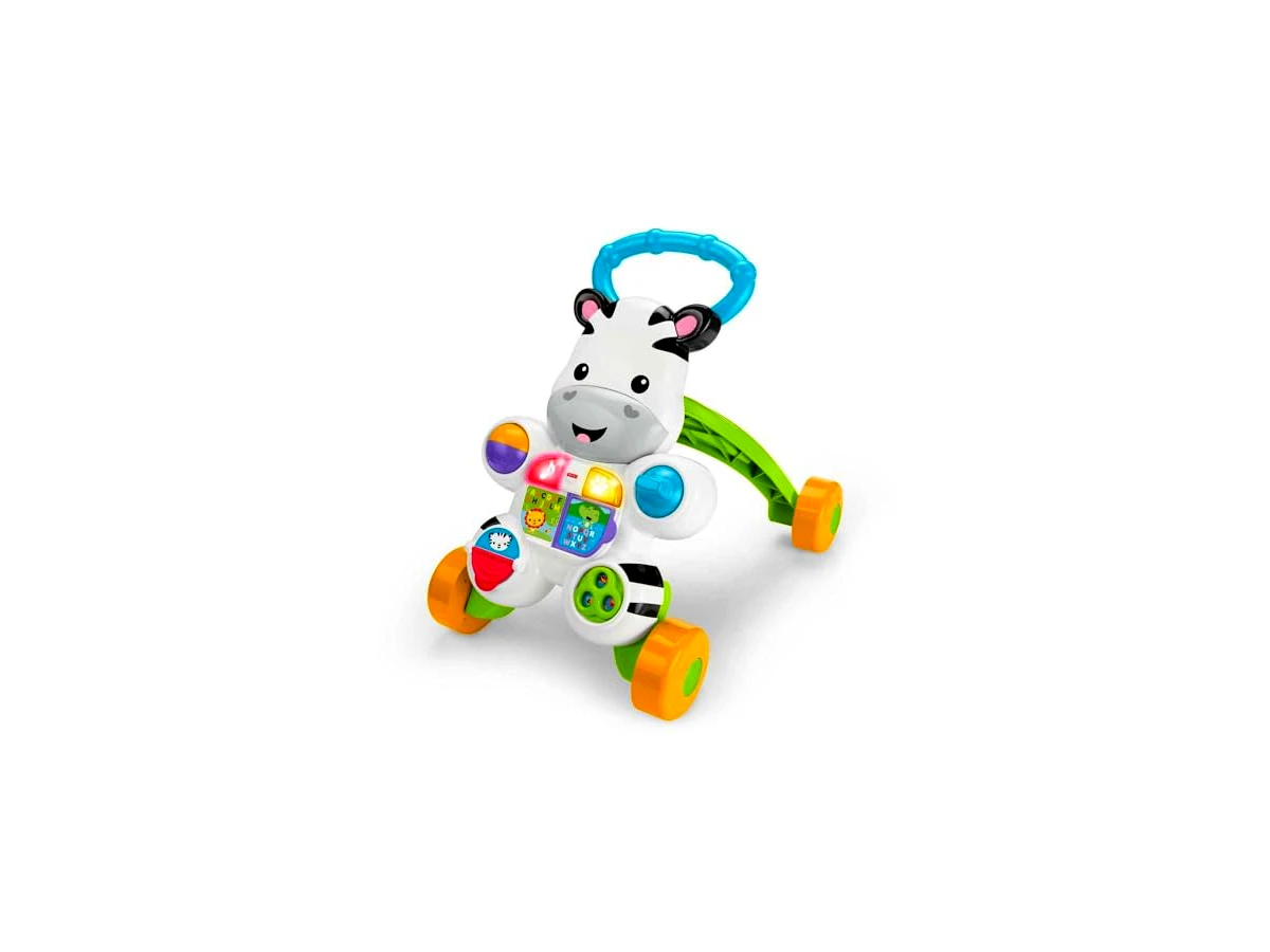 Revisão Apoiador Fisher-Price Zebra Primeiros Passos (Modelo DPL53): Interatividade rica, mas exige atenção em pisos lisos