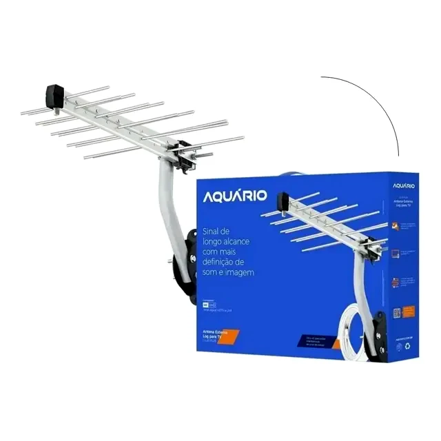 teste Kit Antena Externa VHF UHF