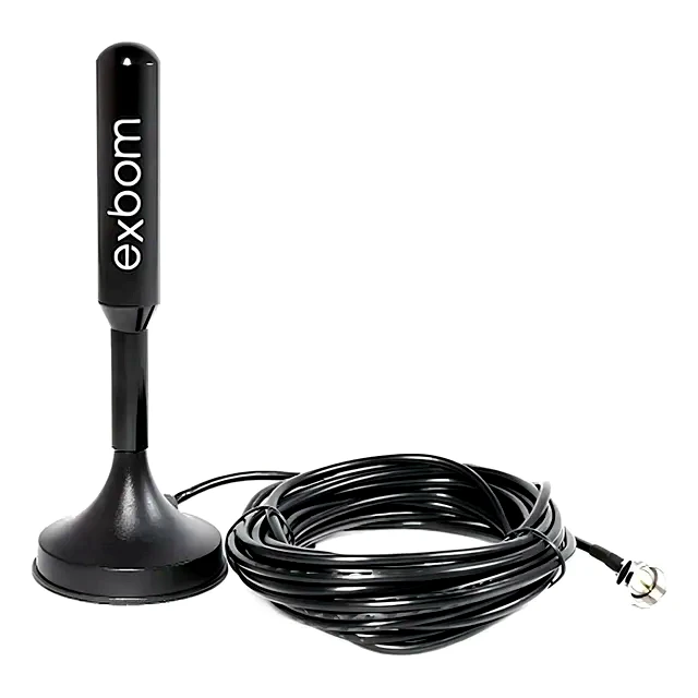 teste Antena Interna e Externa Exbom Amplificada HDTV Cabo 5m AN-I4050A