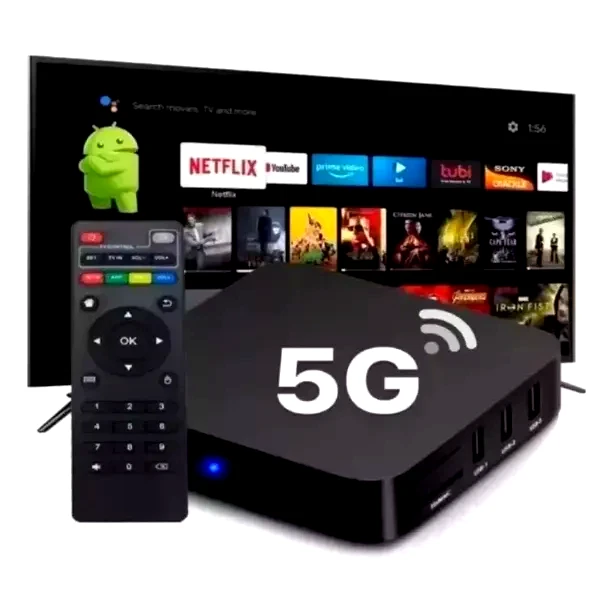 teste TV Box Aquário 4K AndroidTV