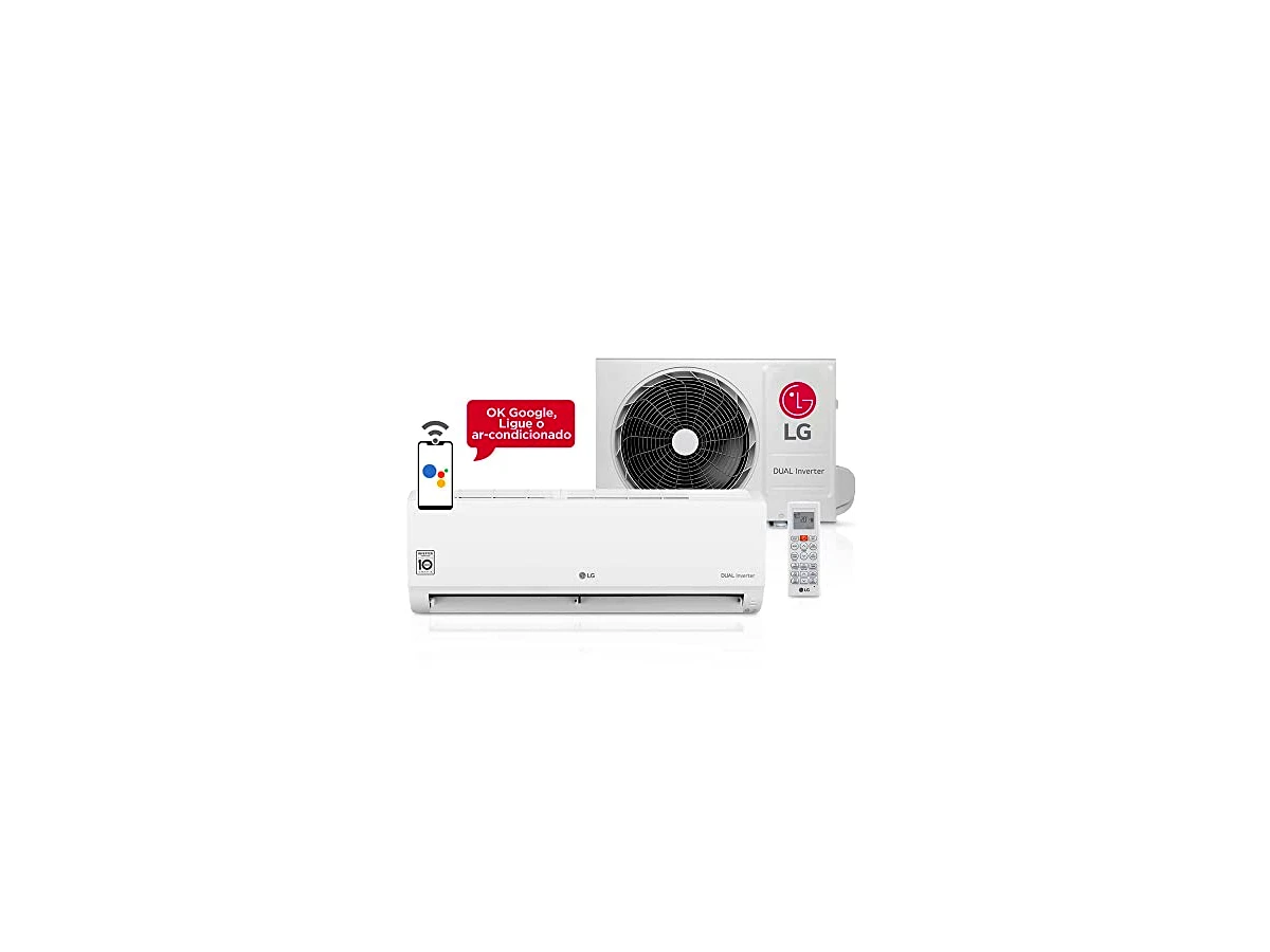 Revisão Ar-Condicionado Split HW LG DUAL Inverter Voice 24.000 BTUs Frio (S4NQ24K231D.EB2GAMZ / S4UQ24K231D): o rei da conectividade e do resfriamento rápido
