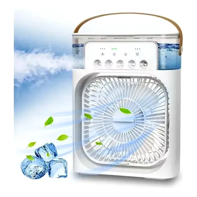 Revisão Mini Ar-Condicionado Portátil Mini Ar Condicionado 10W: um alívio pessoal barato, mas que passa longe de gelar a sala
