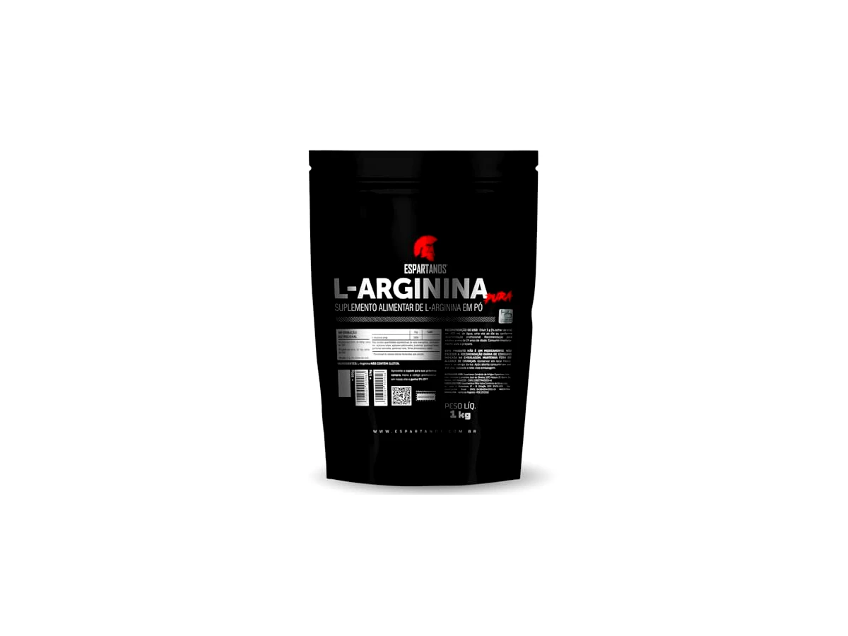 Revisão L-Arginina em Pó 100% Pura 1kg - Espartanos: a escolha matemática imbatível para vasodilatação contínua