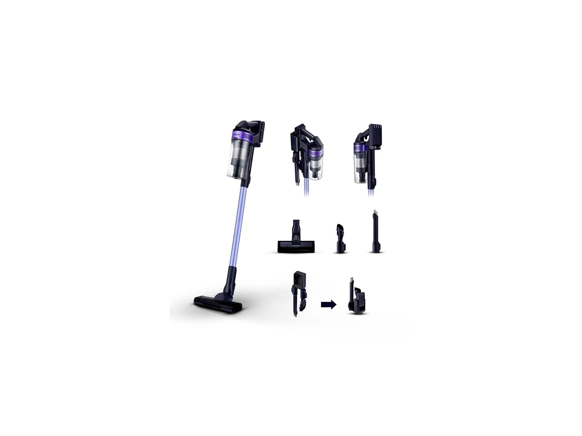 Revisão Samsung Jet 65 Pet (Modelo VS15A6031R4): Leveza excepcional e eficiência contra pelos de animais
