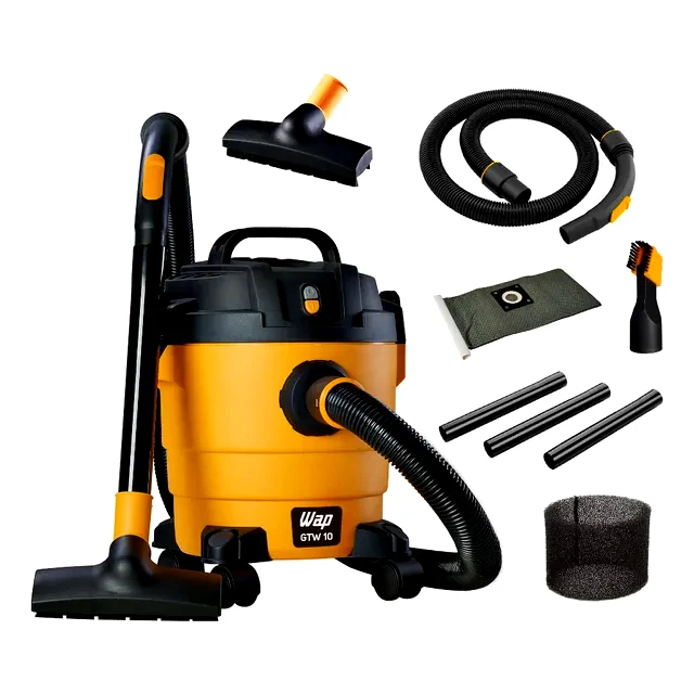 Revisão Aspirador de Pó e Água WAP 1400W 10L GTW 10: A escolha certa para limpar carros e estofados, se você tiver uma extensão elétrica