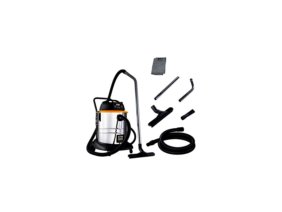 Revisão Aspirador de Pó e Água Profissional WAP GTW Inox 70 Duplo 70 Litros 2000W: a força bruta ideal para lava-rápidos e indústria