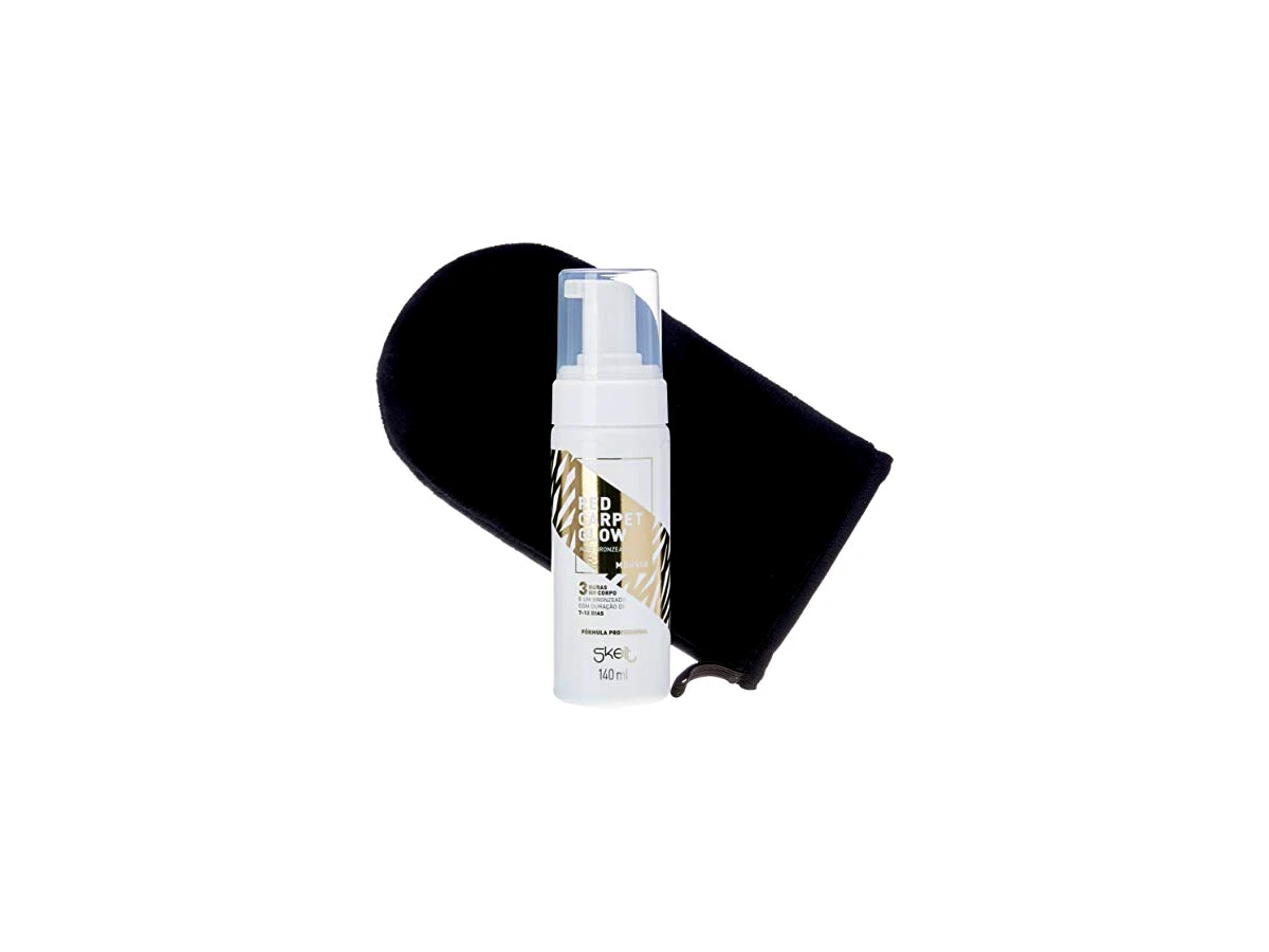 Revisão Skelt Red Carpet Glow Mousse Autobronzeador Tradicional 150ml: a escolha segura para um bronzeado sem exposição ao sol