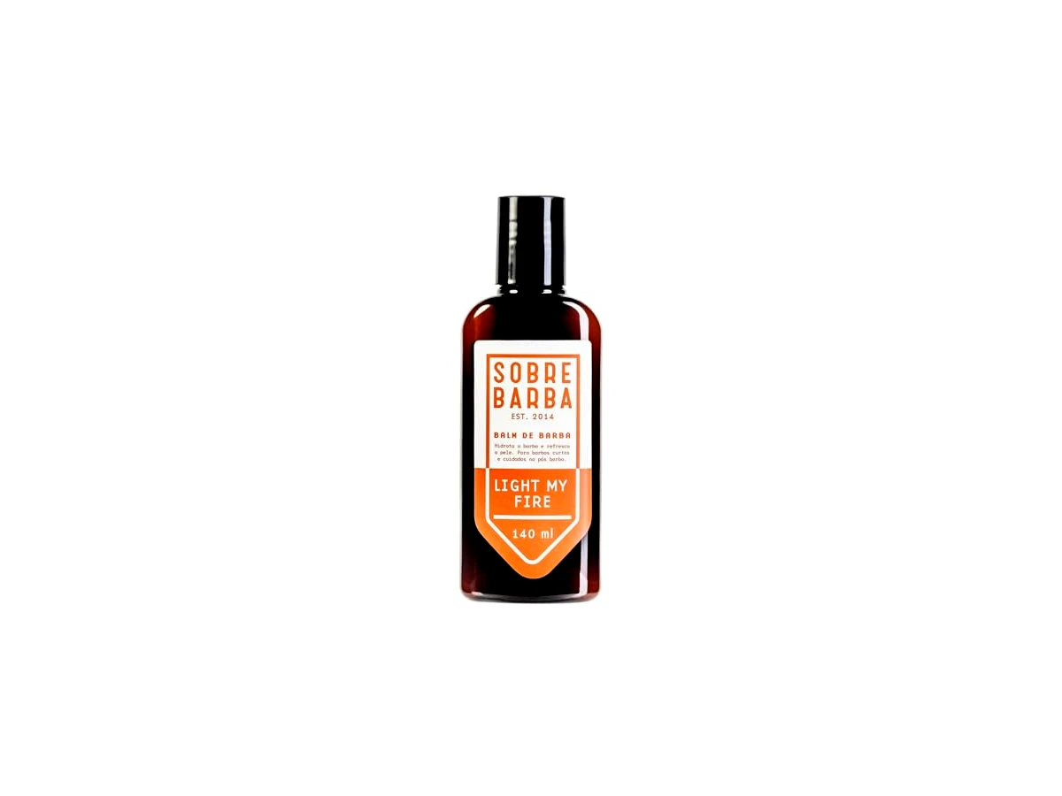 Revisão Balm de Barba Sobrebarba Light My Fire - 140ml: hidratação superior e alívio sem deixar a pele oleosa