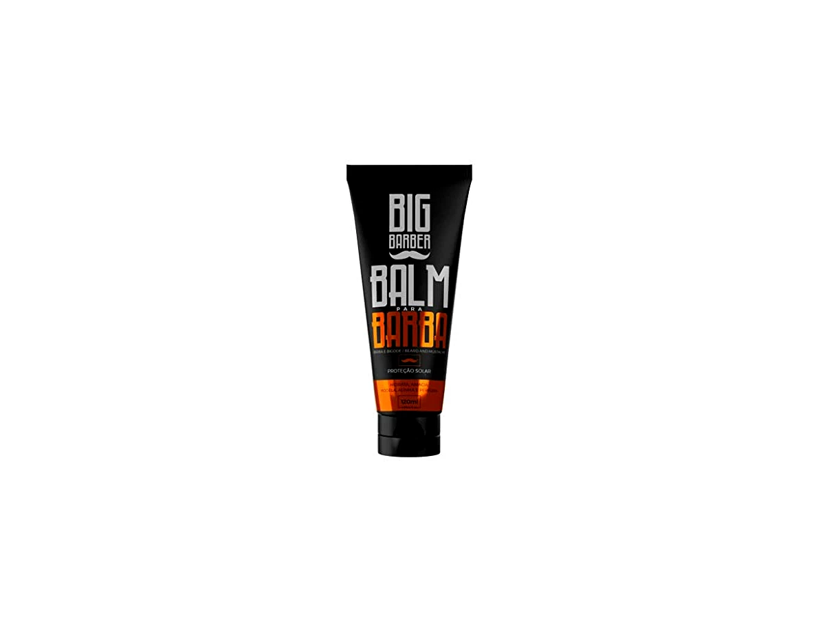 Revisão Balm para Barba Big Barber Profissional - 120ml: muito volume e preço baixo, mas com composição pouco transparente