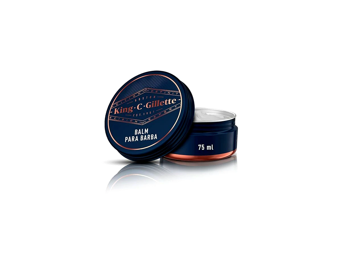 Revisão Bálsamo para Barba KING C. GILLETTE - 75ml: versatilidade dupla para hidratar ou condicionar fios rebeldes
