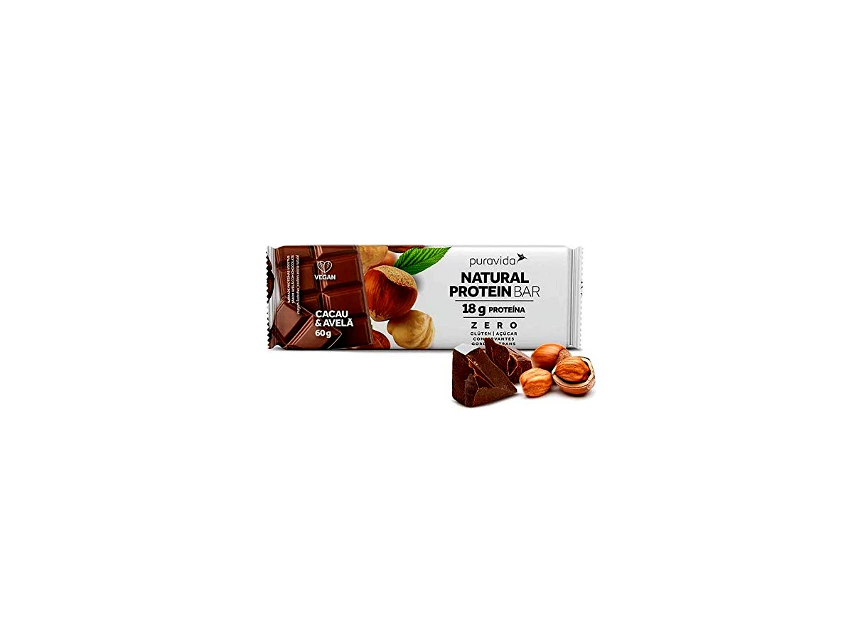 Revisão Puravida Protein Bar Sabor Double Chocolate (50g): nutrição de verdade com sabor sofisticado e limpo