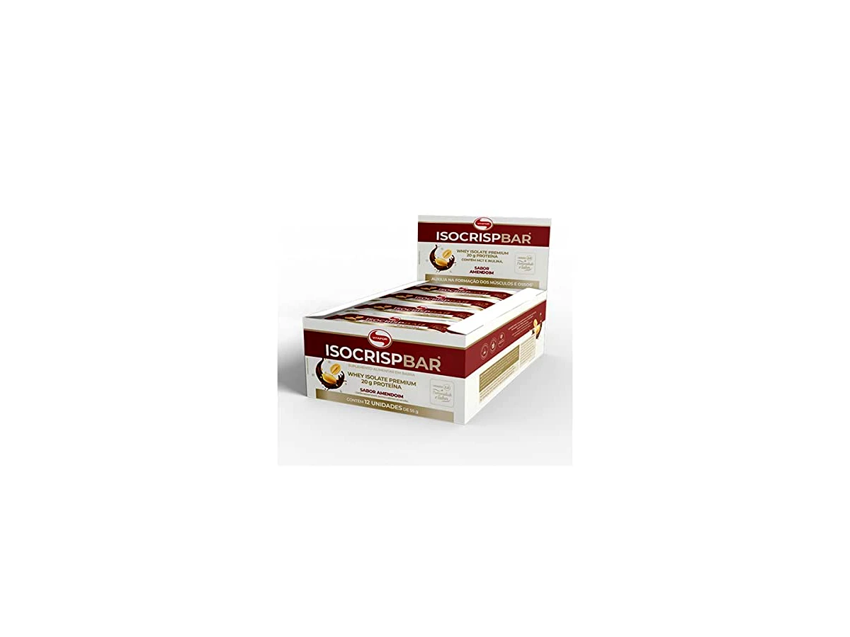 Revisão Vitafor ISOFORT Protein Bar Zero Adição de Açúcar - Sabor Chocolate com Amendoim (60g): a escolha certa para quem foge de barras enjoativas