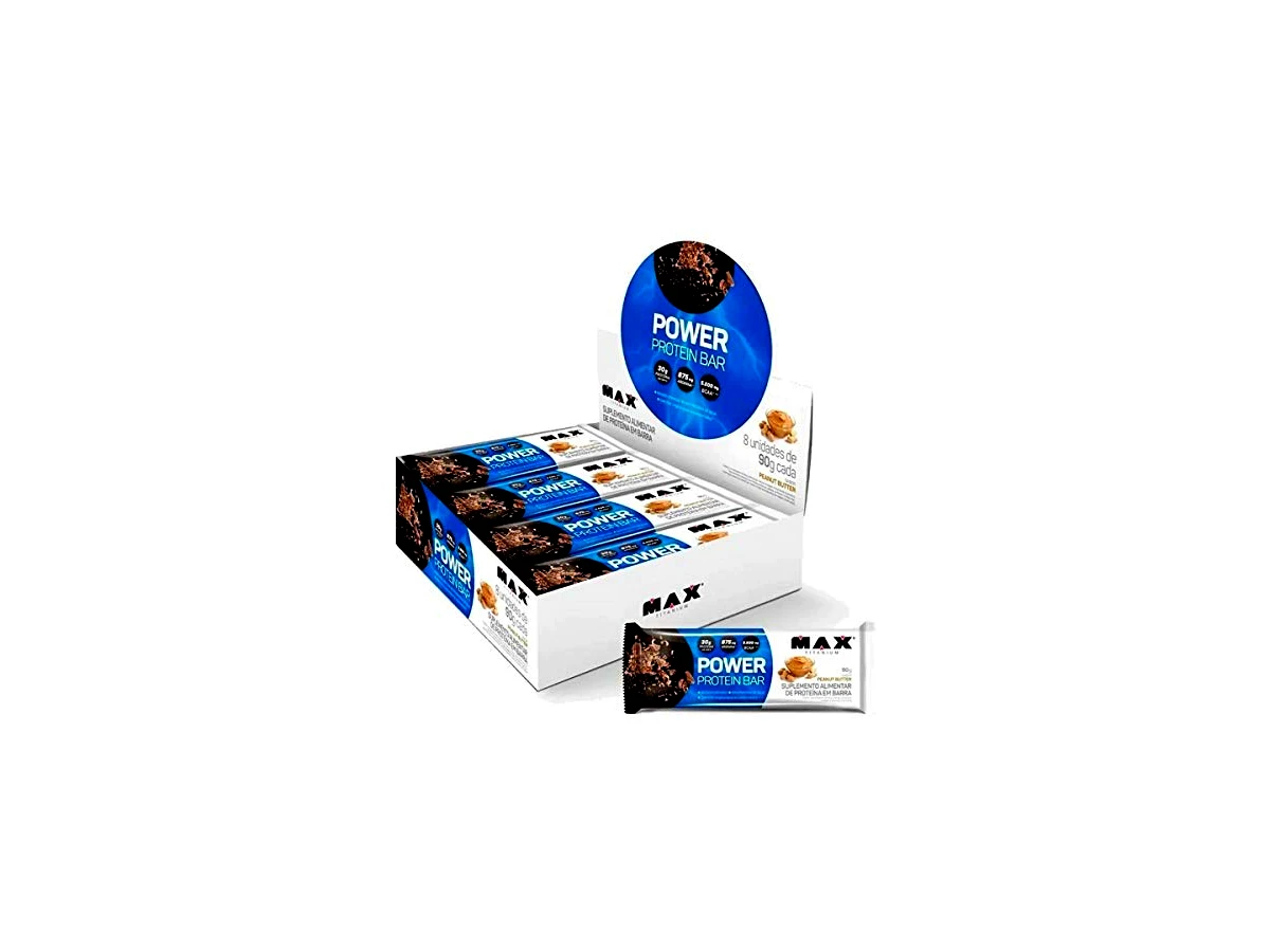 Revisão Max Titanium Power Protein Bar - Sabor Peanut Butter (90g): um "tijolo" nutricional para quem treina pesado