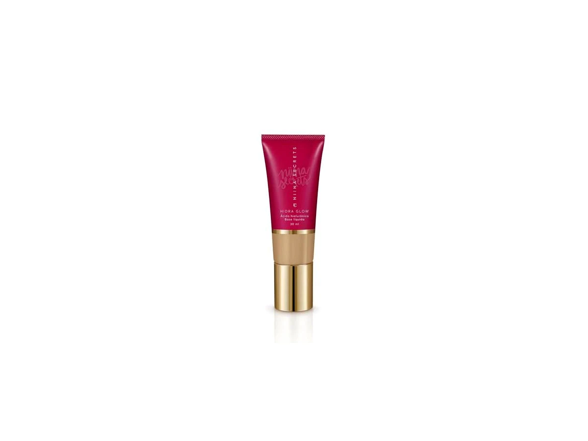 Revisão Base Líquida Niina Secrets Hidra Glow Eudora: o melhor custo-benefício para um acabamento luminoso