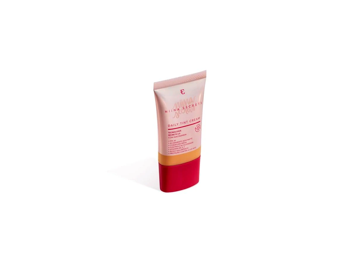 Revisão Base Líquida Eudora Niina Secrets Daily Tint Cream Cor 13 25ml: o BB cream tecnológico para a correria diária