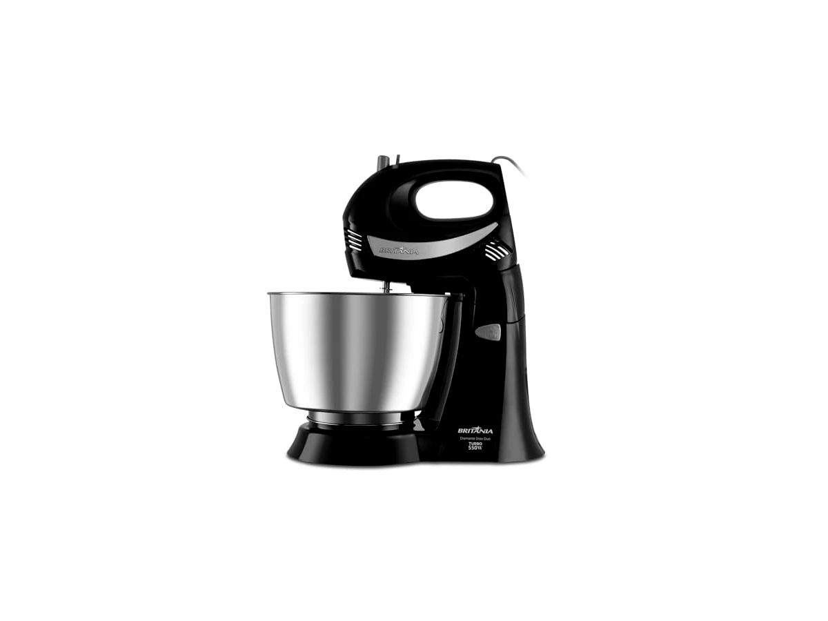Revisão Britânia Diamante Inox Turbo Duo: Alta capacidade em inox para massas volumosas e banho-maria