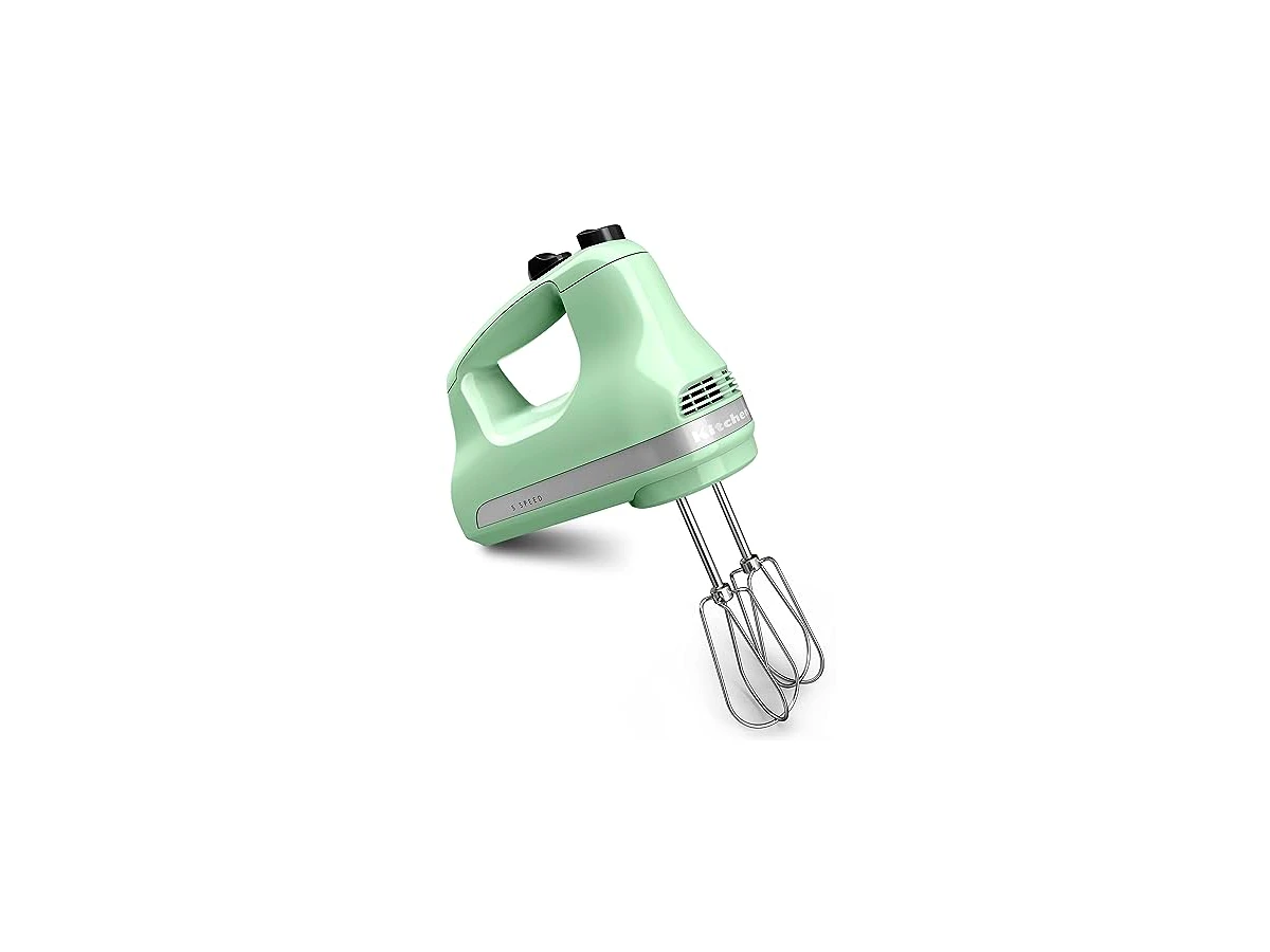Revisão KitchenAid Hand Mixer KHM512 (5 Velocidades): Controle impecável e motor silencioso para massas leves
