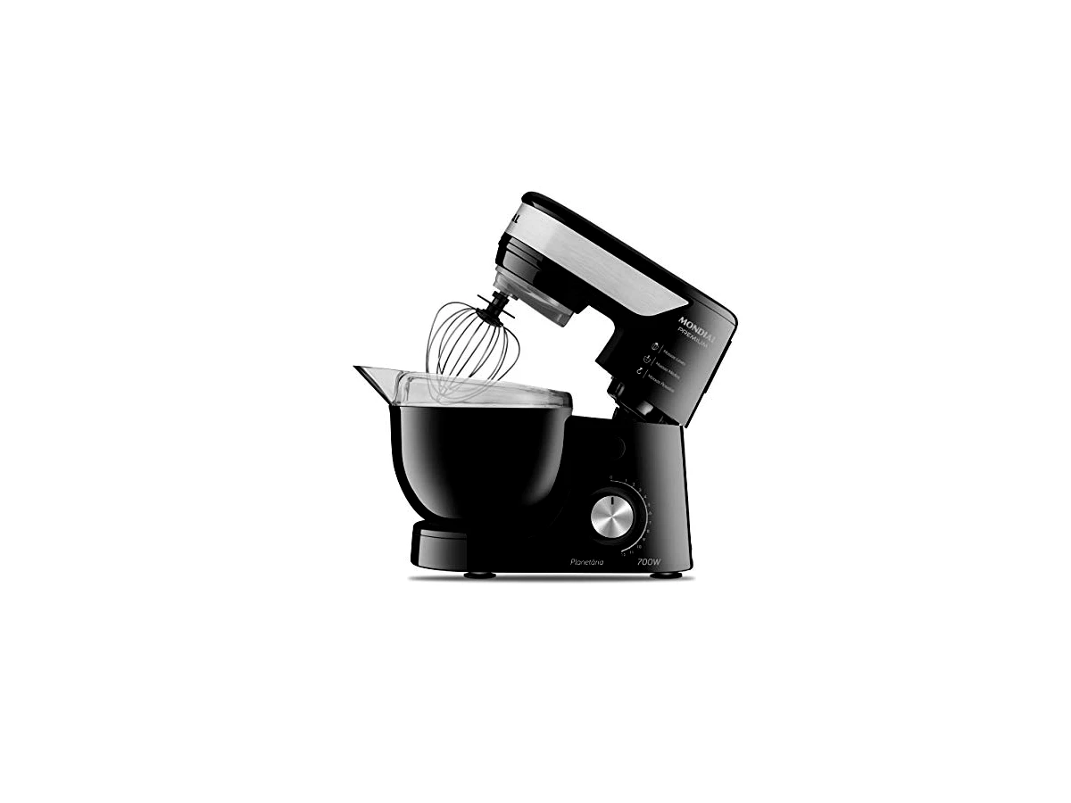 Revisão Mondial Planetária Premium BP-01P-B (Preta): Agilidade em dobro para bolos e coberturas
