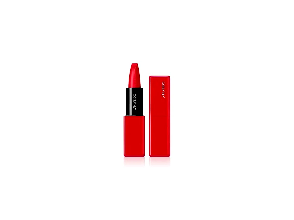 Revisão Shiseido TechnoSatin Gel Lipstick - Tonalidade 416 Red Shift: a fusão perfeita entre tratamento labial e cor vibrante