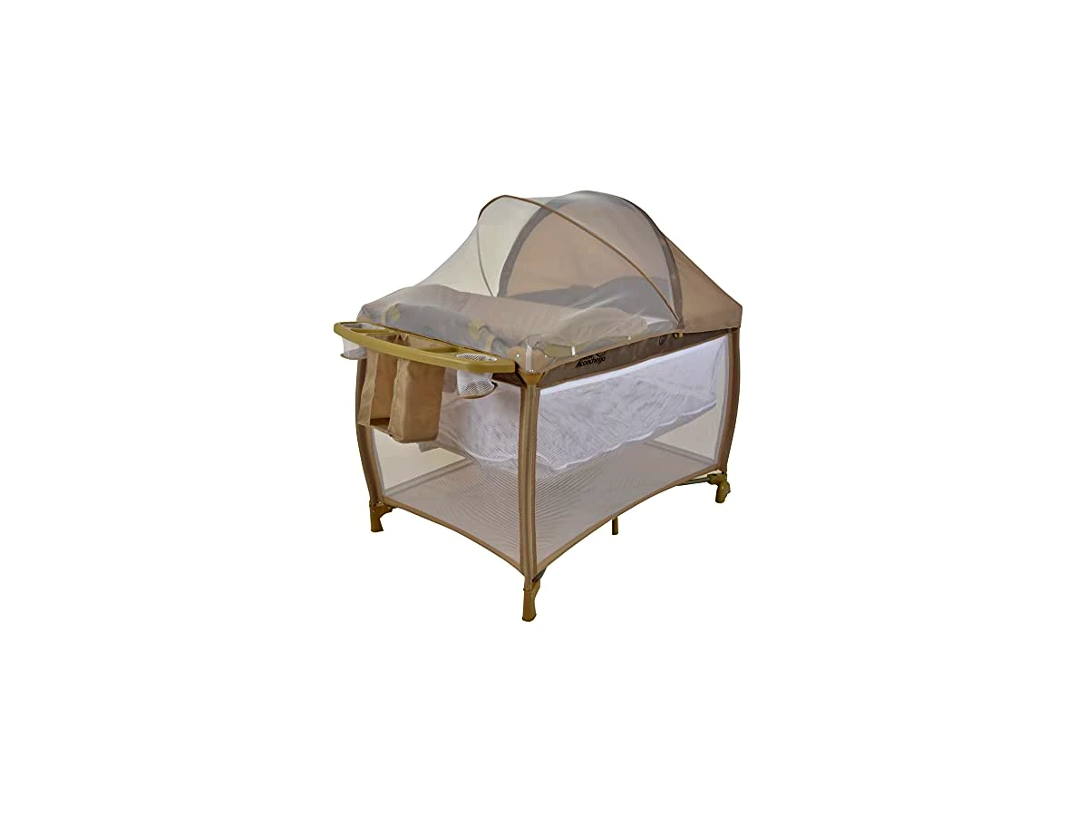 Revisão Berço Portátil Burigotto New Aconchego (Cor: Beige): o melhor pacote completo para montar na casa dos avós