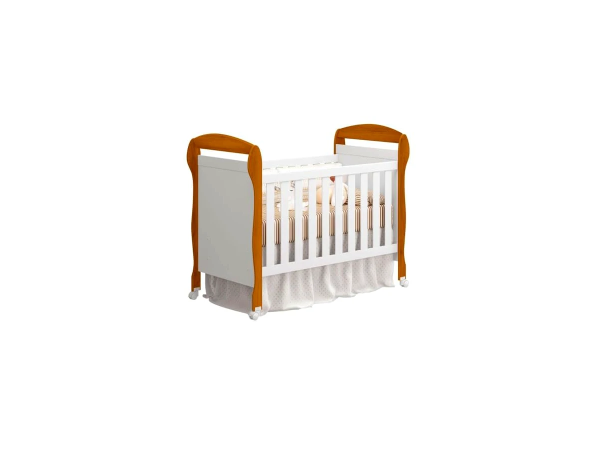 Revisão Berço Americano Mini Cama Reller Danny: O clássico de madeira que não trava na hora da limpeza