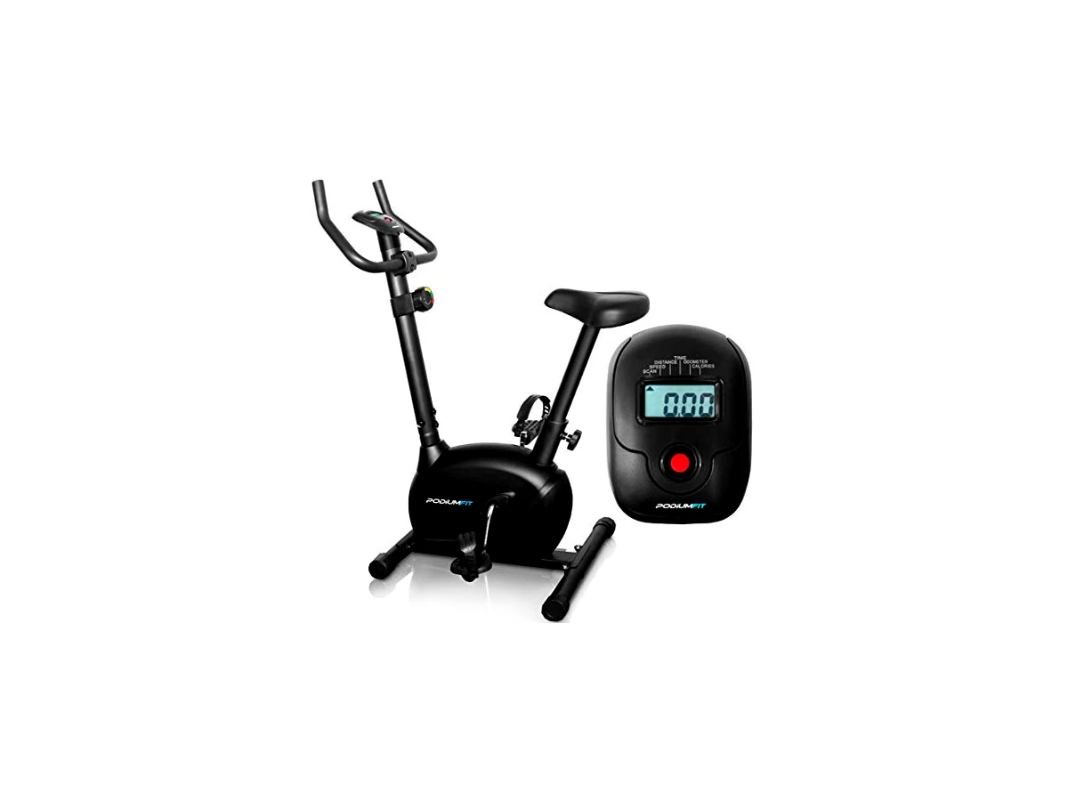 Revisão PodiumFit V100 Magnética: silêncio e praticidade para treinos leves