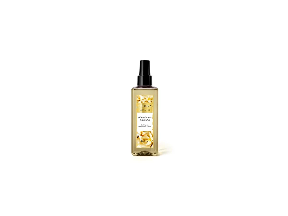 Revisão Eudora Instance Body Splash Desodorante Colônia Baunilha 200ml: perfumação doce na medida com alto rendimento para a rotina