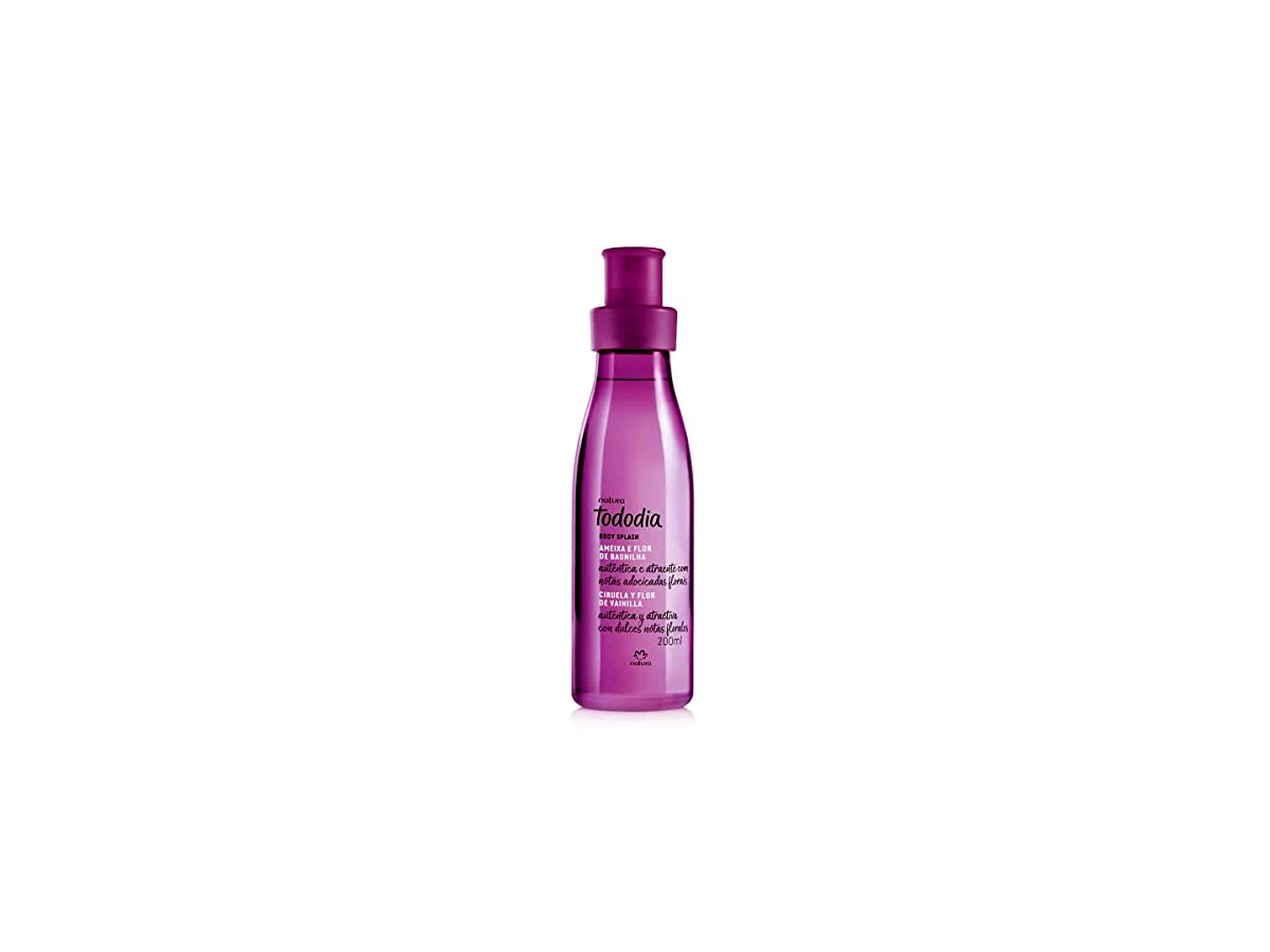 Revisão Natura Desodorante Colônia Body Splash Tododia Ameixa e Flor de Baunilha 200ml: a escolha inteligente para fixação e frescor equilibrados