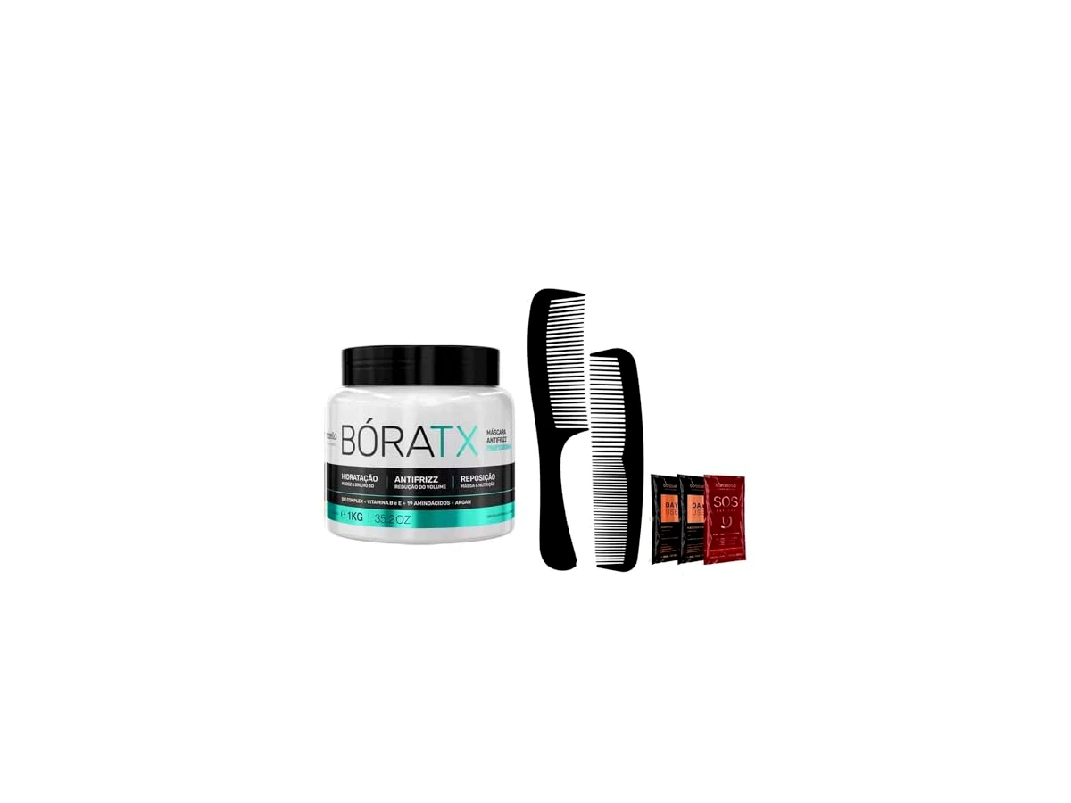 Revisão Borabella Bóratx Orgânico 19 Amino 1kg: Densidade e controle de frizz com ressalvas para loiras