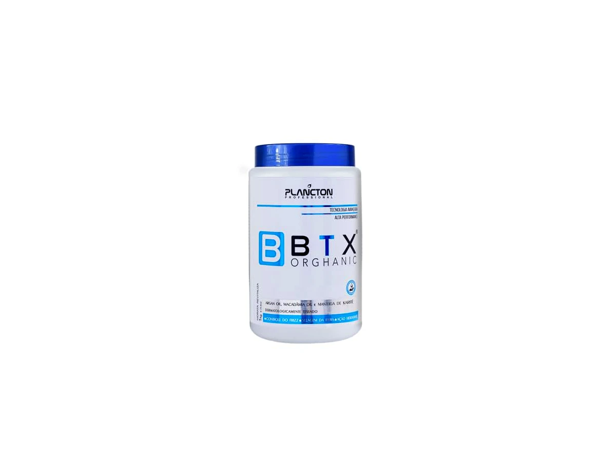 Revisão Plancton Professional Btx Orghanic com Óleo de Argan e Macadâmia 1kg: hidratação profunda que respeita a curvatura dos fios