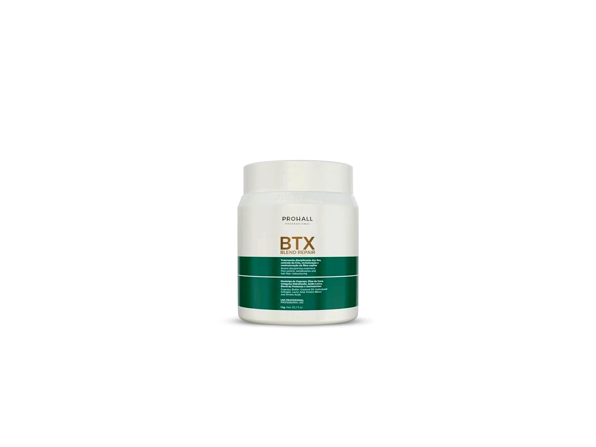 Revisão Prohall Cosmetic Btx Capilar Orgânico Blend Repair 1kg: o resgate ideal para fios descoloridos e danificados por químicas