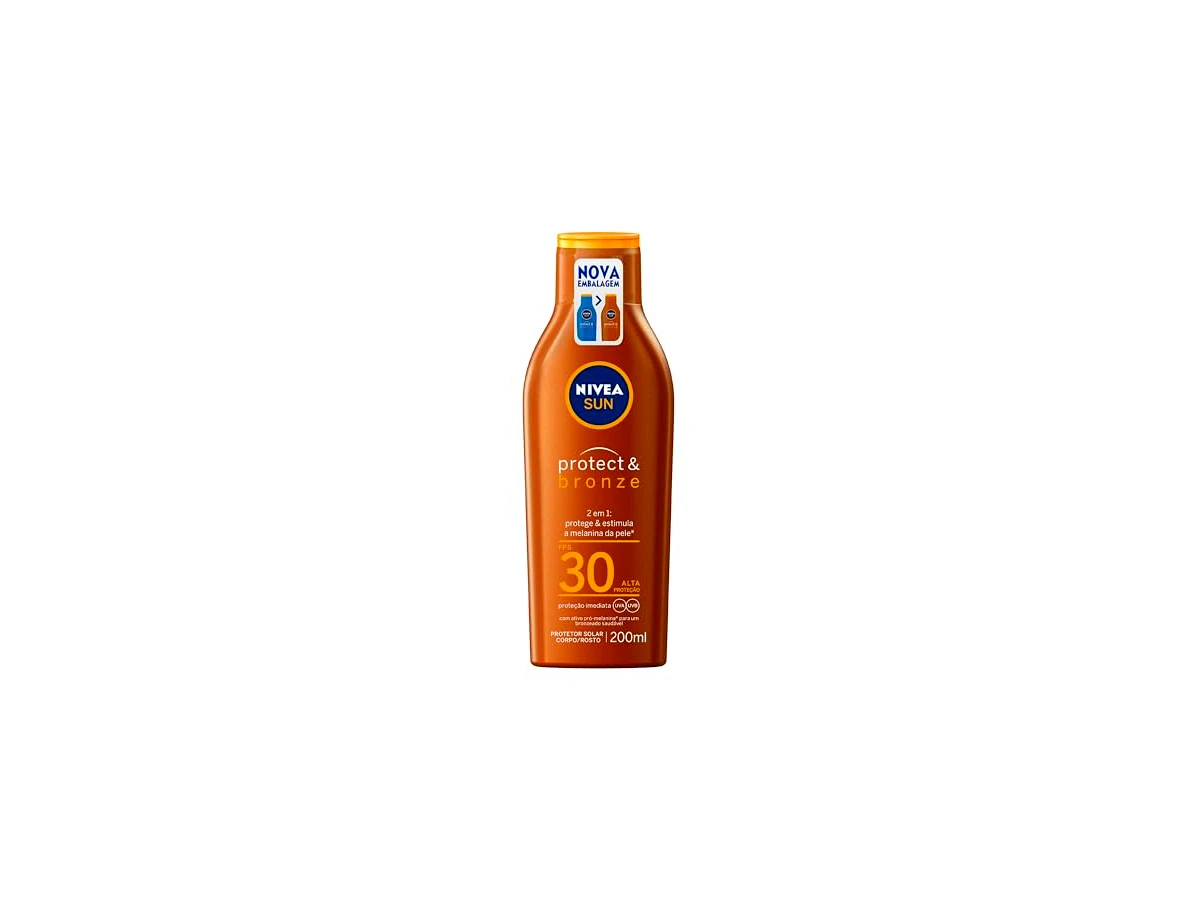 Revisão Nivea Sun Loção Protect & Bronze FPS 30 (200ml): o melhor custo-benefício para hidratar e acelerar o bronzeado real