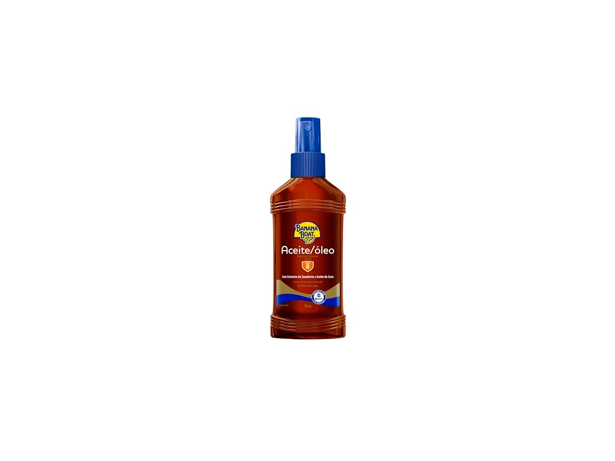Revisão Óleo Bronzeador Spray Banana Boat Deep Tanning Oil FPS 15 236ml: o atalho para um tom intenso e escuro