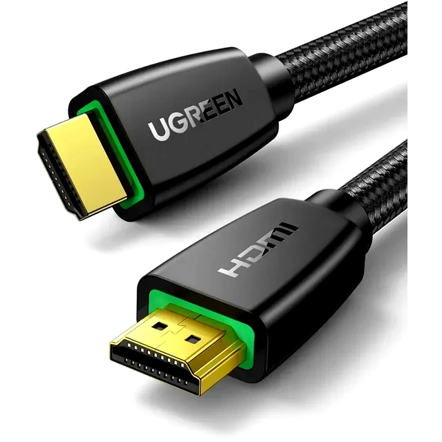 teste Cabo HDMI Ugreen 2.0 4K 1m High End Nylon
