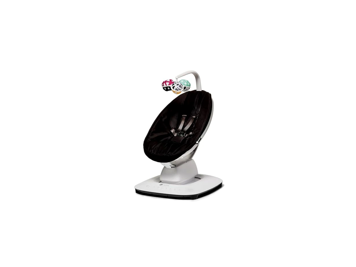 Revisão 4moms MamaRoo 5 Multi-Motion Baby Swing Black Classic: o ápice da tecnologia para simular o colo dos pais