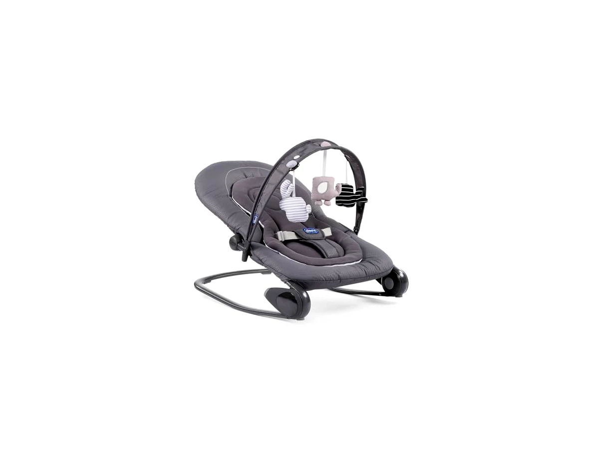 Revisão Chicco Espreguiçadeira Hooplà Moon Grey: a melhor opção manual para engajar o bebê e usar até os 18 kg