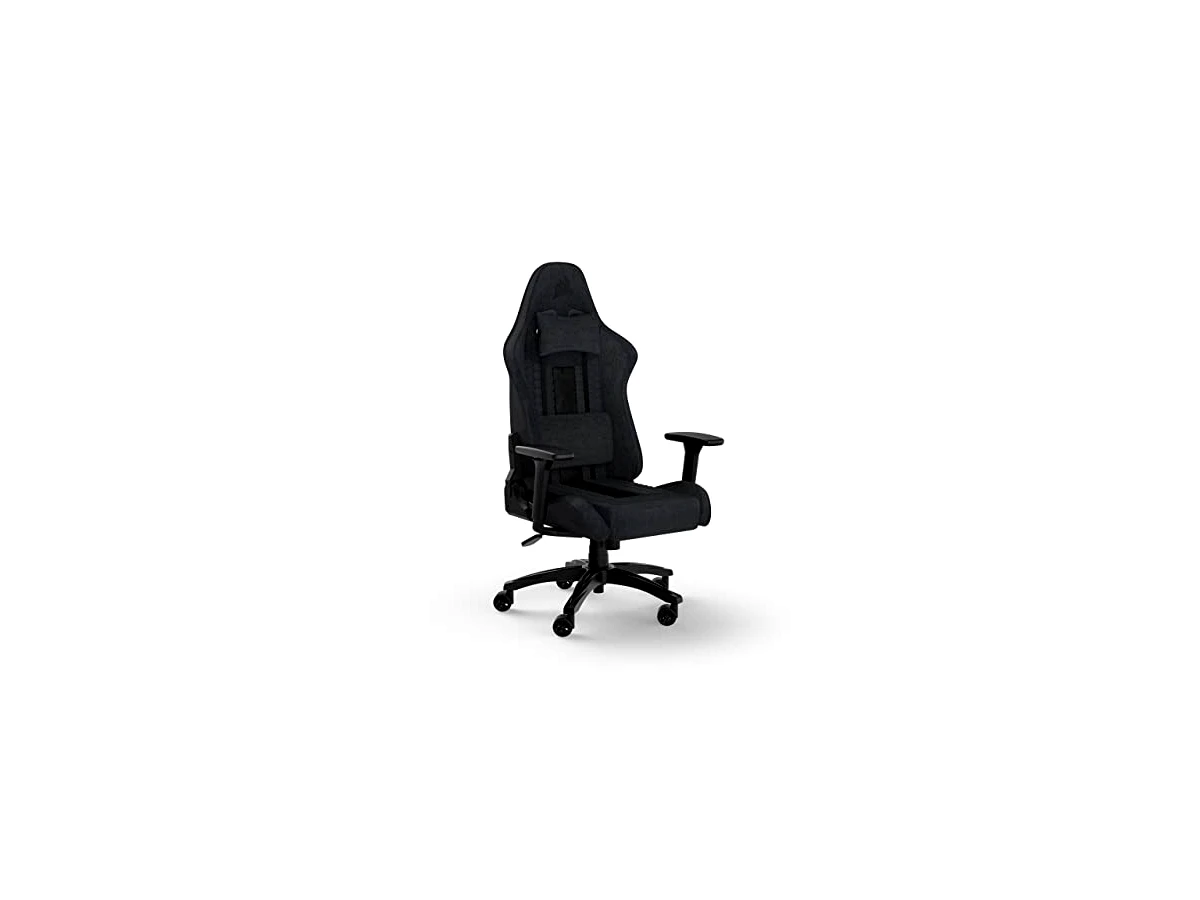 Revisão Cadeira Gamer Corsair TC100 Relaxed Fabric Preto/Cinza — CF-9010052-WW: a melhor escolha para quem senta de pernas cruzadas